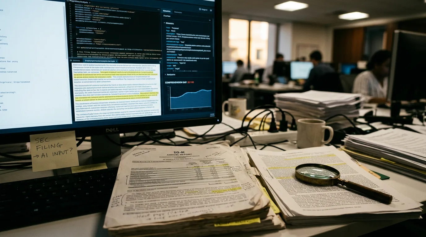 The Disclosure→AI Comprehension Gap